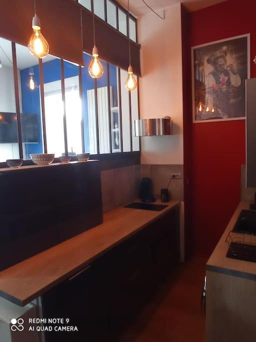 Cosy Gare Quimper Leilighet Eksteriør bilde